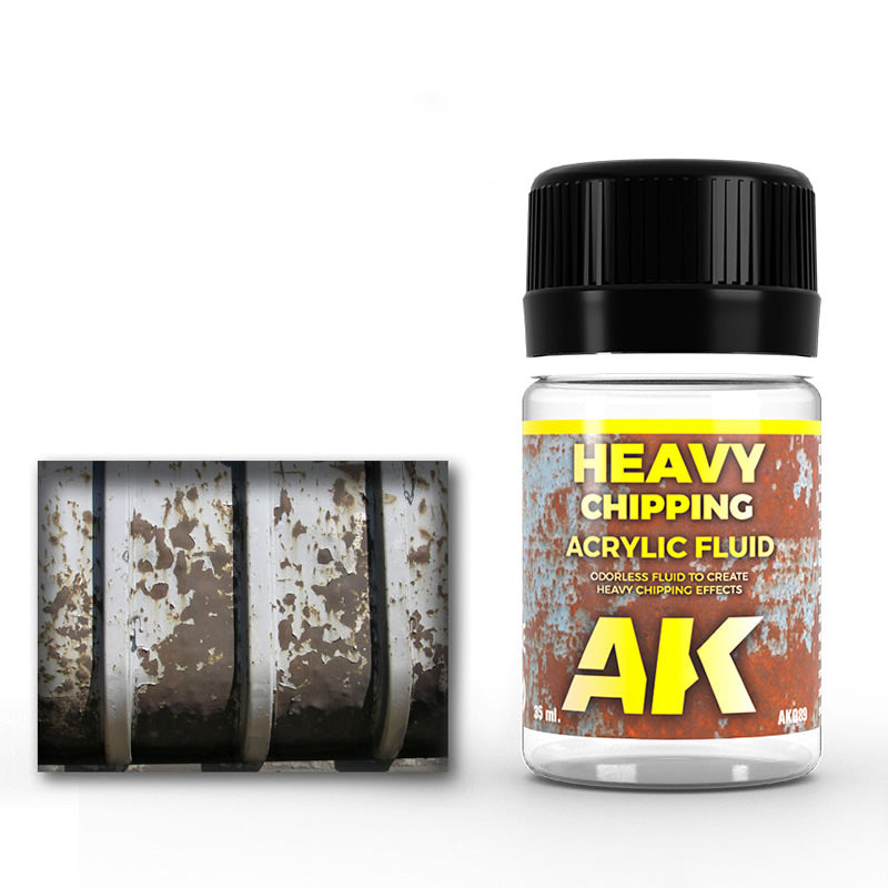 AK089 Heavy Chipping Acrylic Fluid