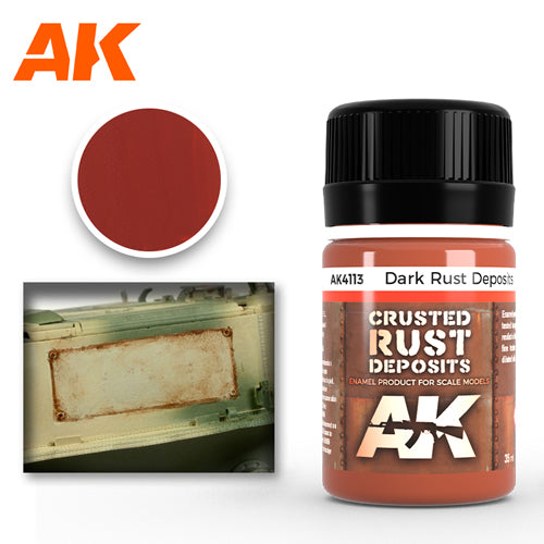 AK Interactive Dark Rust Deposits