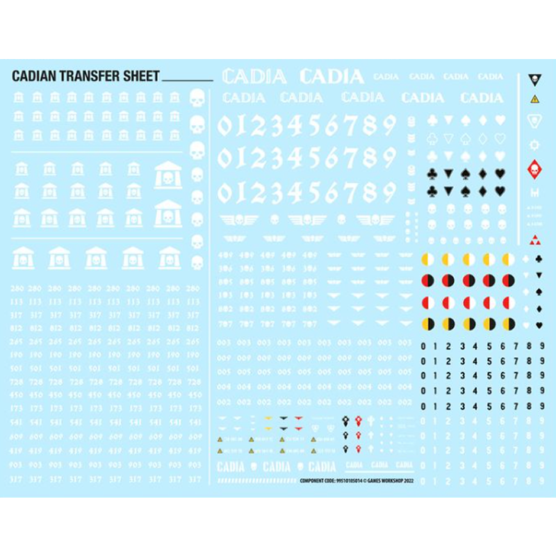 Cadian Transfer Sheet (2022)