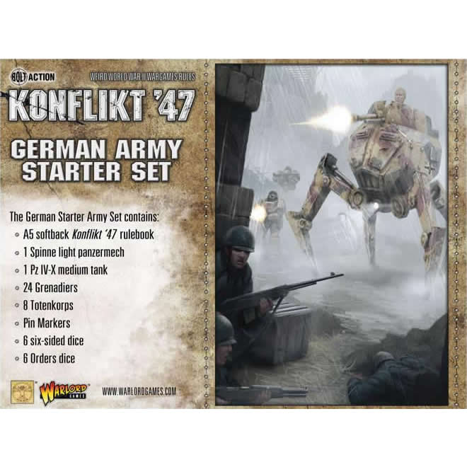 Konflikt '47 German Army Starter Set