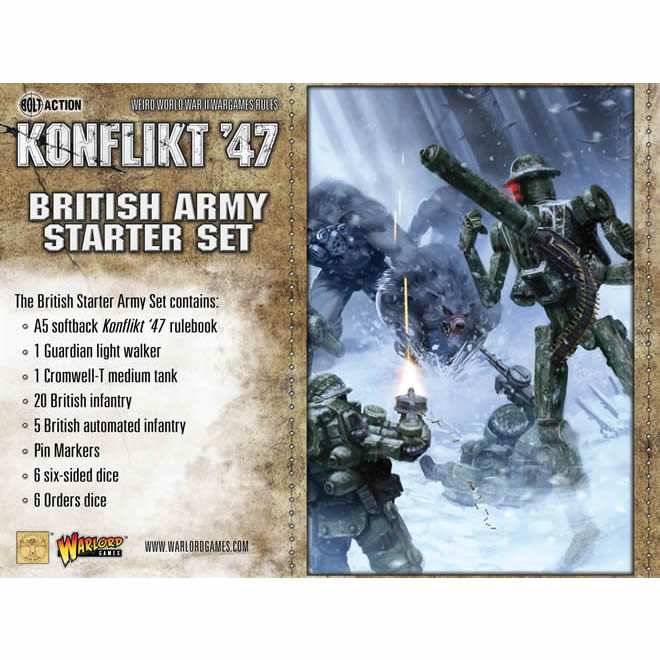 Konflikt '47 British Army Starter Set