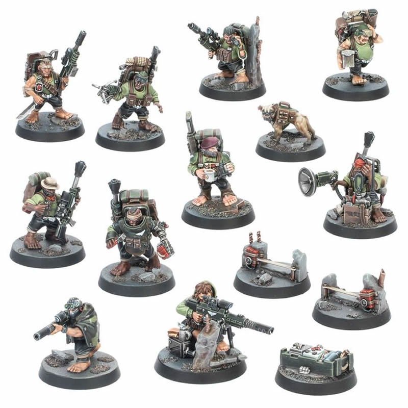 Ratlings w/ tokens and datacards (new on sprue)