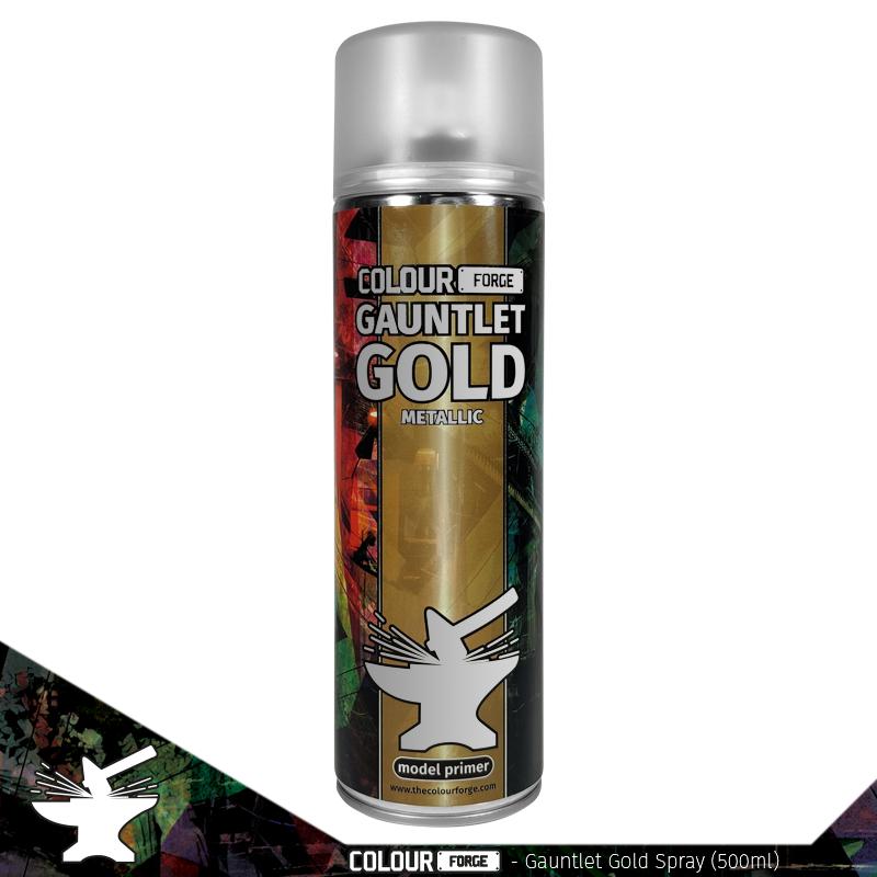 Colour Forge Gauntlet Gold Spray (500ml)