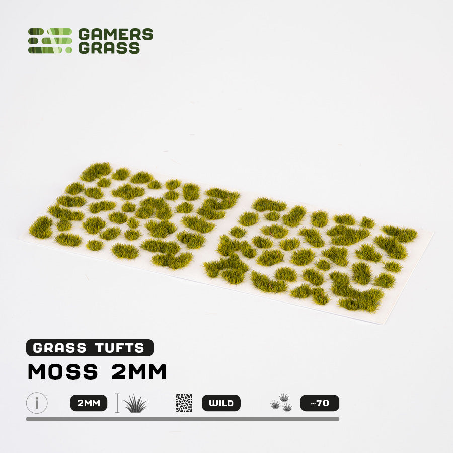 Moss 2mm Wild Tufts