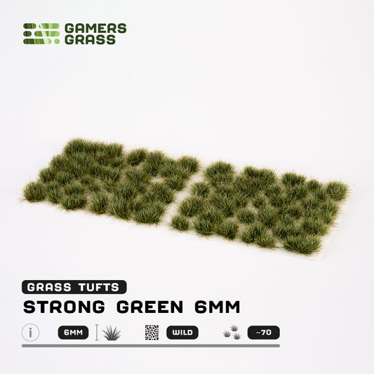 Strong Green 6mm Wild Tufts