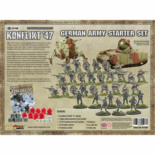 Konflikt '47 German Army Starter Set