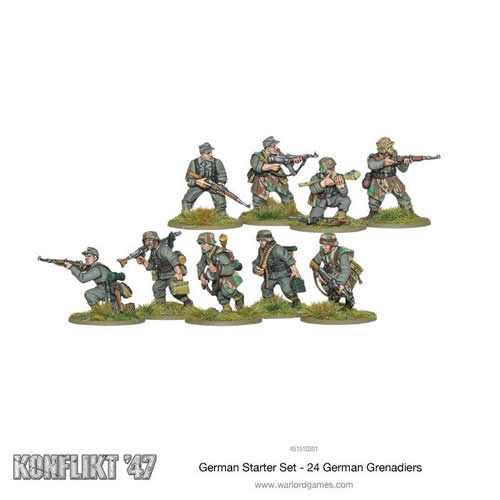 Konflikt '47 German Army Starter Set