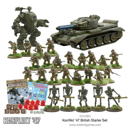 Konflikt '47 British Army Starter Set