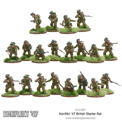 Konflikt '47 British Army Starter Set