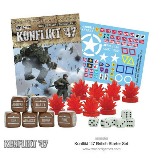 Konflikt '47 British Army Starter Set