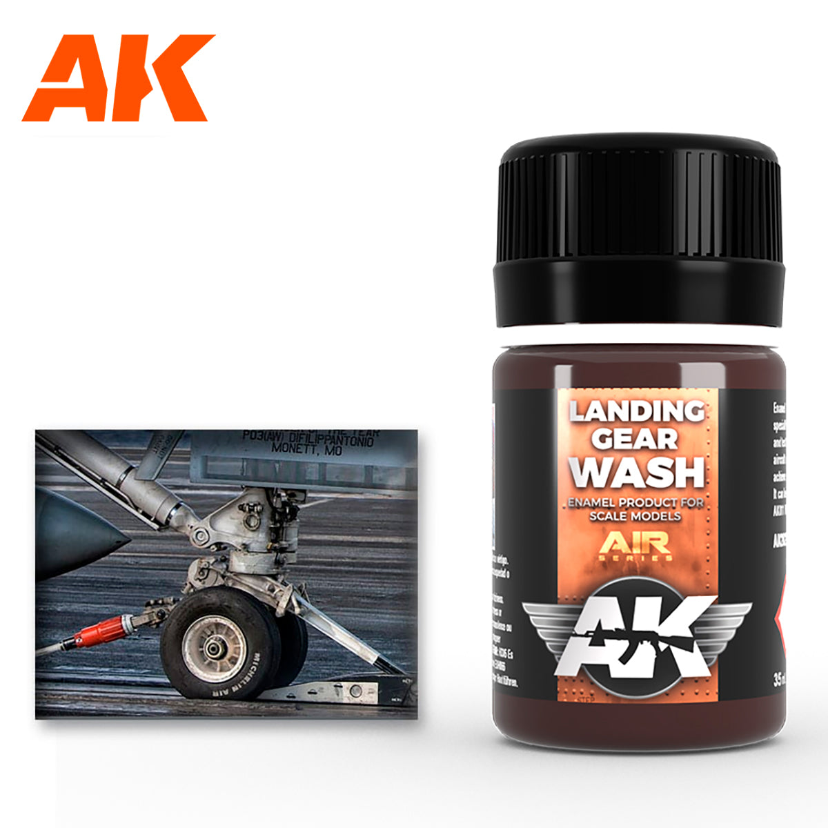 AK Interactive Landing Gear Wash