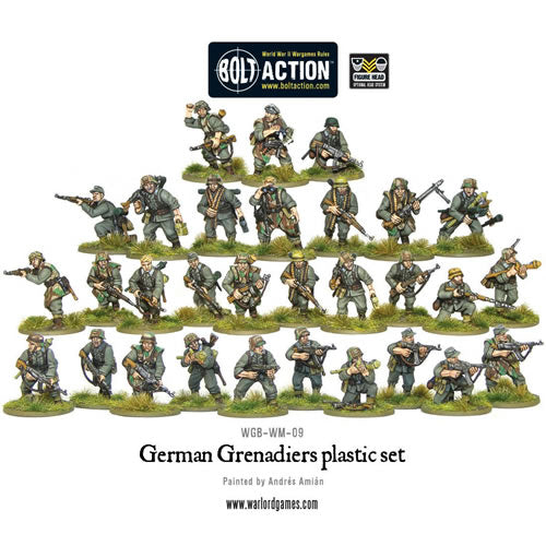 German Grenadiers Plastic Box Set