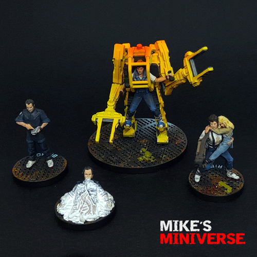 Aliens miniature collection - fully painted