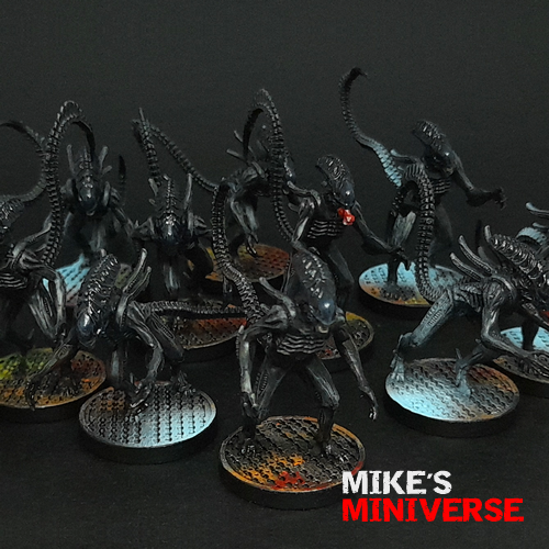 Aliens miniature collection - fully painted